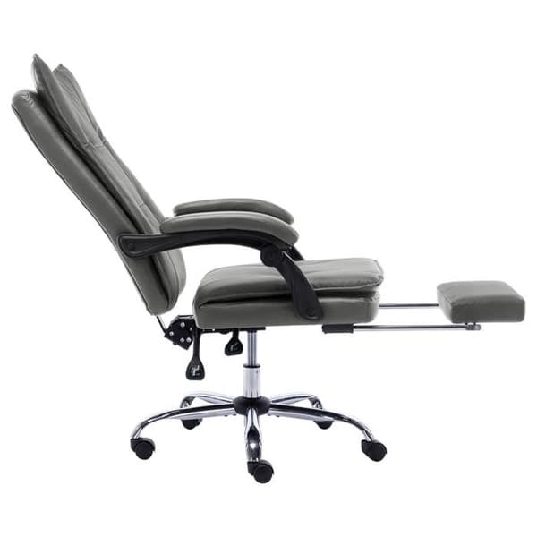 Maison Exclusive - Kontorstol Anthracite Similicuir antracit