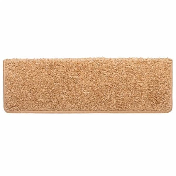 Maison Exclusive - Trappmatta 10 delar 65 x 21 x 4 cm Beige Rektangulär kant beige