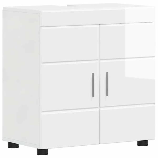 Maison Exclusive - Badrumsskåp Set TULUM Blank Vit Strålande vit
