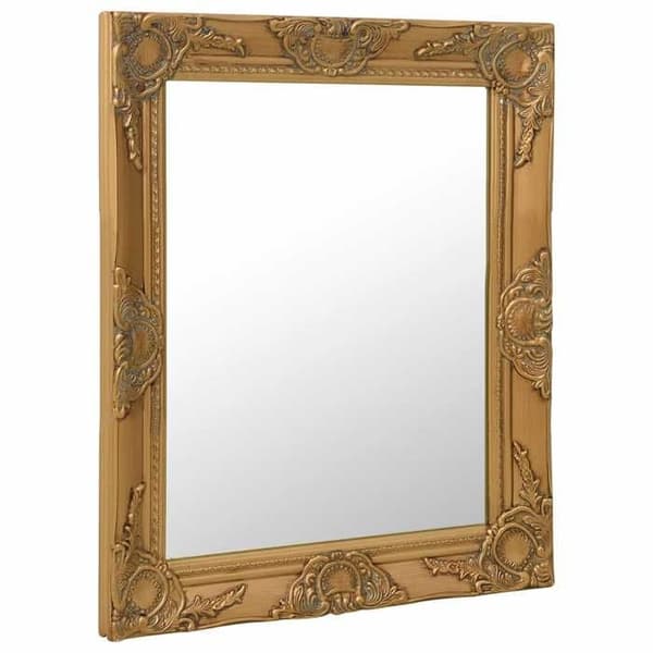 Maison Exclusive - Barockstil väggspegel 50x60 cm Guld