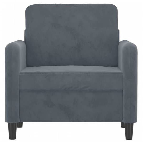 Maison Exclusive - Mørkegrå Stol 60 cm Velour