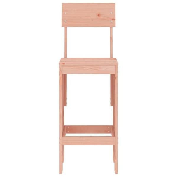 Maison Exclusive - Barstolar set om 2 40x48,5x115,5 cm massiv douglas