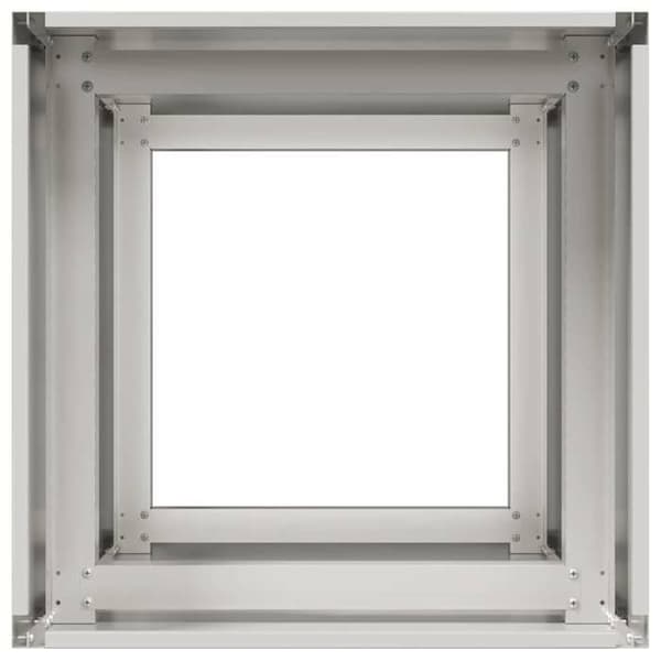 Maison Exclusive - Jardinière 40x40x80 cm rustfrit stål