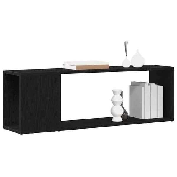 Maison Exclusive - TV-møbel sæt 100 x 24 x 63 cm Sort Ingeniørtræ