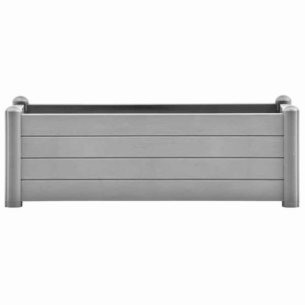 Maison Exclusive - Hævet havebed PP Grå sten 100x43x35 cm