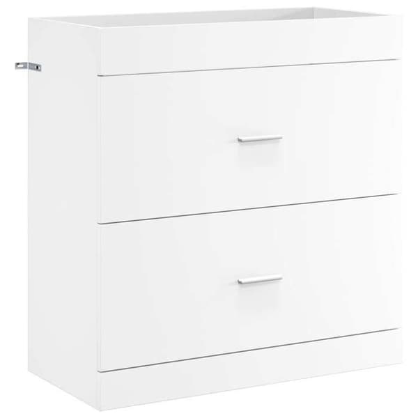 Maison Exclusive - Badmöbelset Vitt 81 x 40 x 84,5 cm
