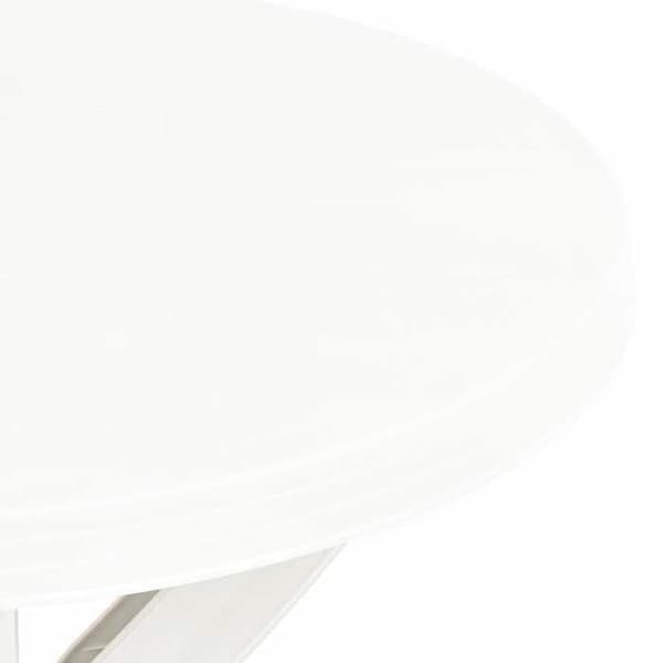 Maison Exclusive - Bistrobord Vit Ø70 cm Plast