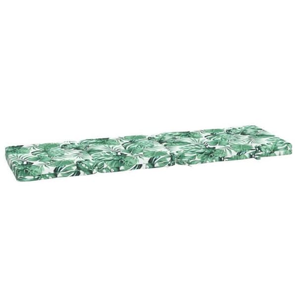 Maison Exclusive - Stolar med lång rygg, 2-pack, bladmotiv