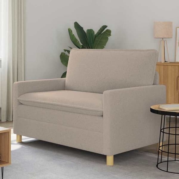 Maison Exclusive - Lys grå sofa 126 x 81 x 87,5 cm Stof