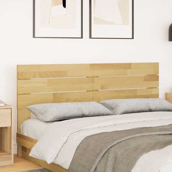 Maison Exclusive - Hovedgærde 140 cm i massivt egetræ