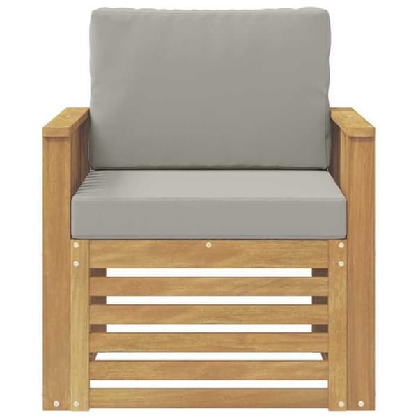Maison Exclusive - Utomhussoffgrupp i vit polyester
