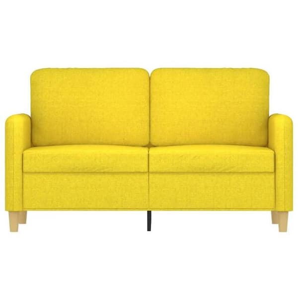 Maison Exclusive - 2-personers Sofa Lys Gul 120 cm Stof