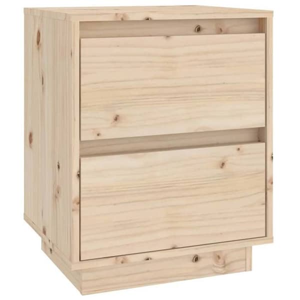 Maison Exclusive - Nattduksbord 40x35x50 cm Solid furu