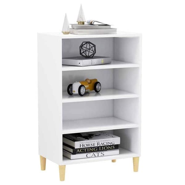 Maison Exclusive - Buffé Vit 57x35x90 cm Ingenjörsträ Vit