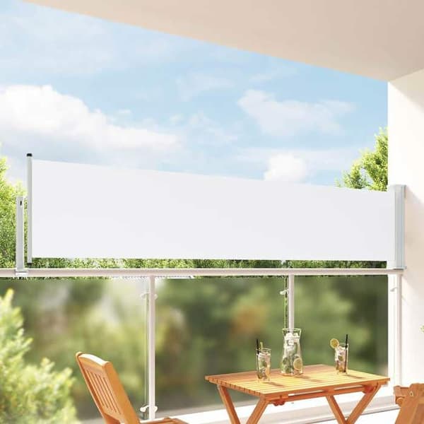 Maison Exclusive - Sidotak 80 x 300 cm 100% polyester stål