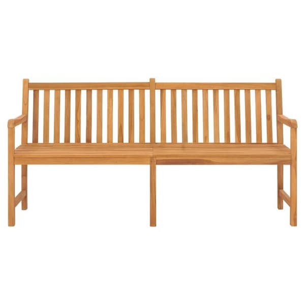 Maison Exclusive - Bænk til haven 180 cm solid teaktræ