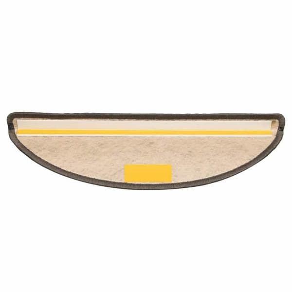 Maison Exclusive - Selvklæbende trappetæpper 30 stk 56x17x3 cm grå og beige