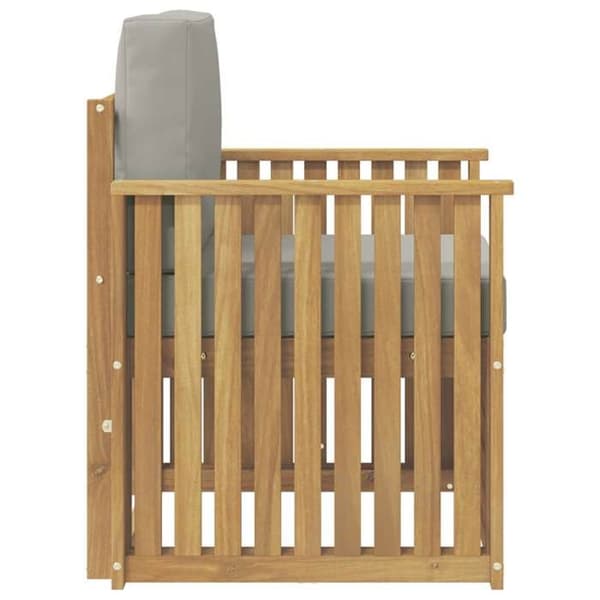 Maison Exclusive - Utomhussoffgrupp i vit polyester