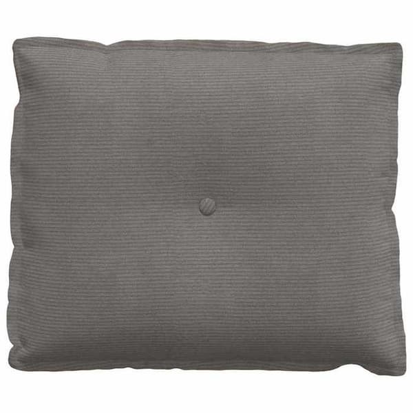 Maison Exclusive - Ljusgrå Ryggkudde 60 x 50 x 19 cm Ljusgrått
