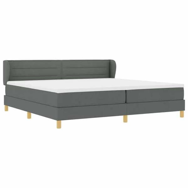Maison Exclusive - Jousipatja tummanharmaa 200 x 200 cm kangas Mörkgrå