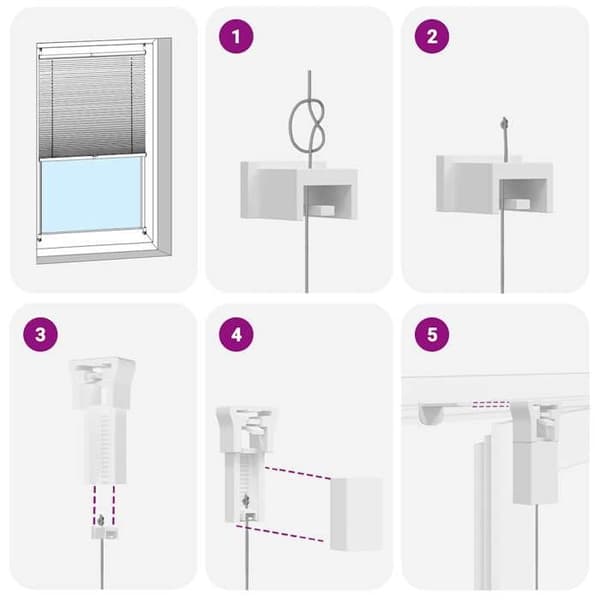 Maison Exclusive - Plisserad förvaring 50x150 cm Kräm Grädde