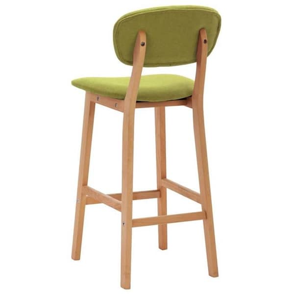 Maison Exclusive - Barstolar set om 2 grön tyg Grön