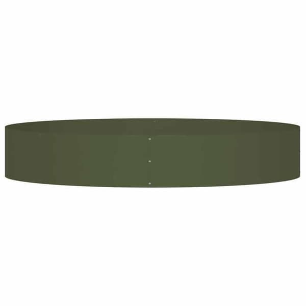 Maison Exclusive - Olivgrön planteringsring 120 x 120 x 20 cm