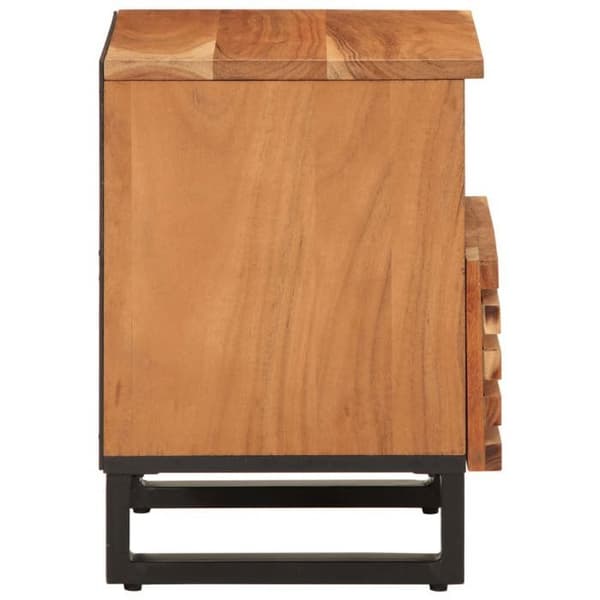 Maison Exclusive - Natbord 40x34x46 cm massiv akacietræ Ej specificerat
