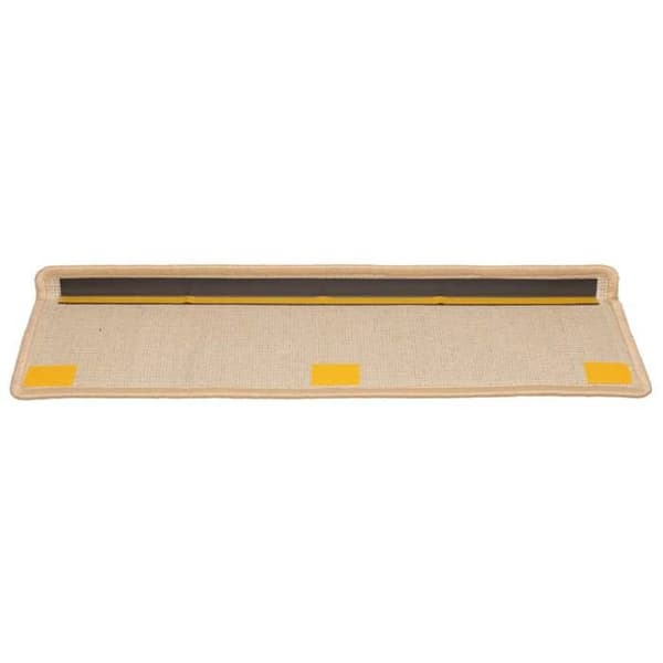 Trappe tæppe - Eksklusivt hjem - 15 dele - 65 x 21 x 4 cm - Creme rektangulær kant Grädde