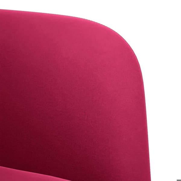 Maison Exclusive - Rød bordeaux 109 cm velour sofa