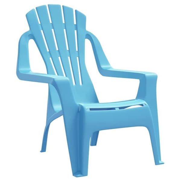 Maison Exclusive - Barnträdgårdsstolar set om 2 blå 37x34x44 cm PP