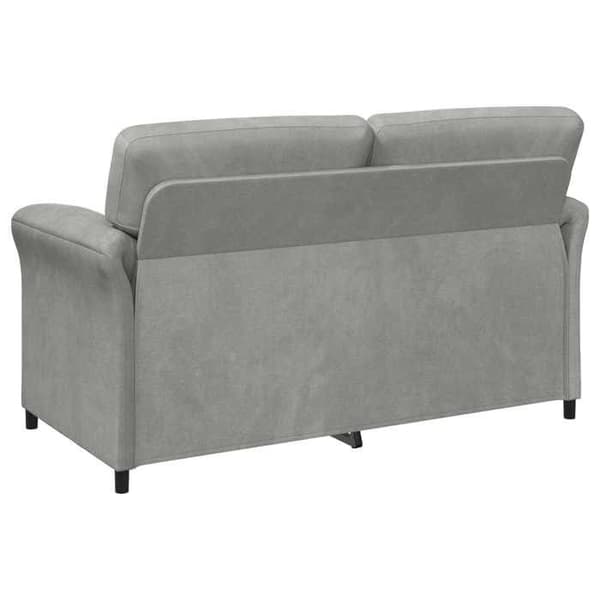 Maison Exclusive - Sæt af 2 sofaer Lys grå Velour