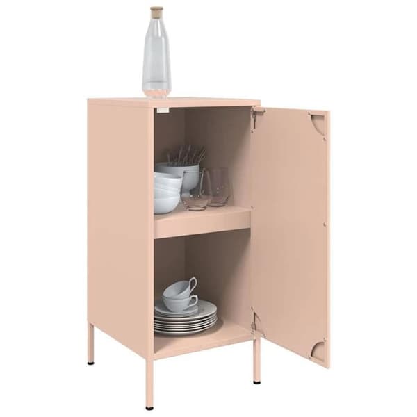 Maison Exclusive - Buffeter 2 stk rose 36x39x79 cm stål Ros