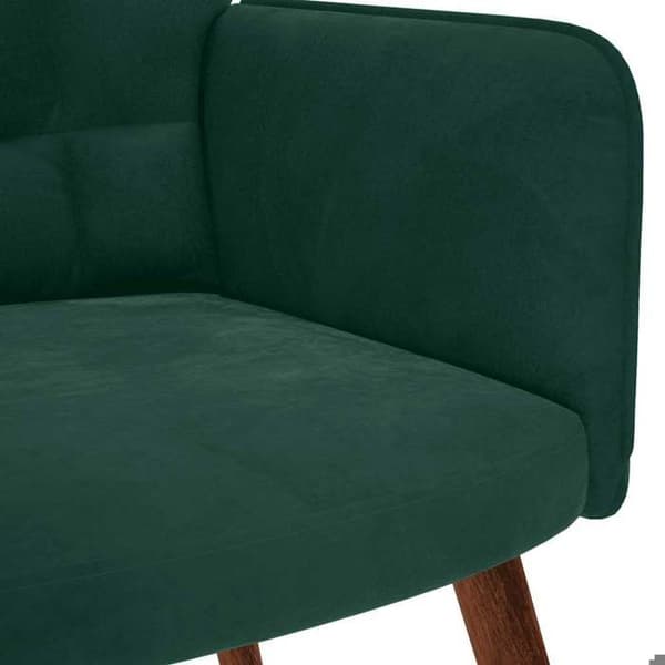 Maison Exclusive - Mørkegrøn Velour Relax stol