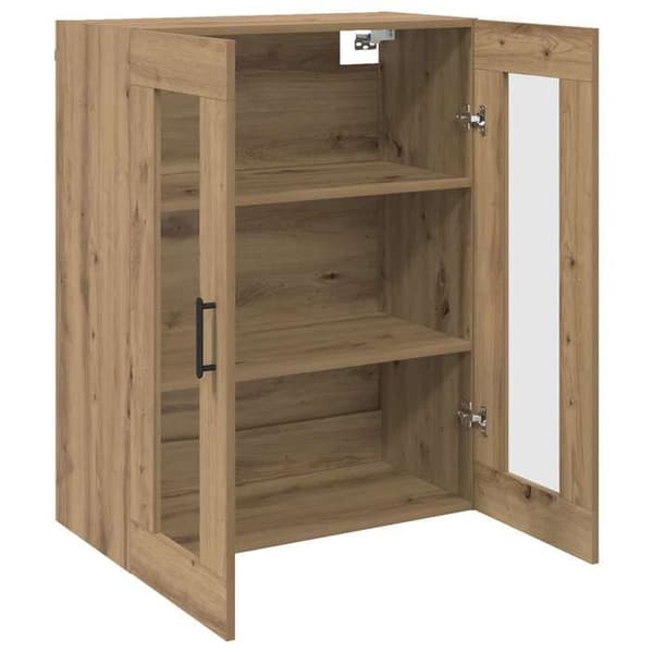 Maison Exclusive - Buffet i håndlavet egetræ 69,5 x 34 x 90 cm Ingeniørtræ