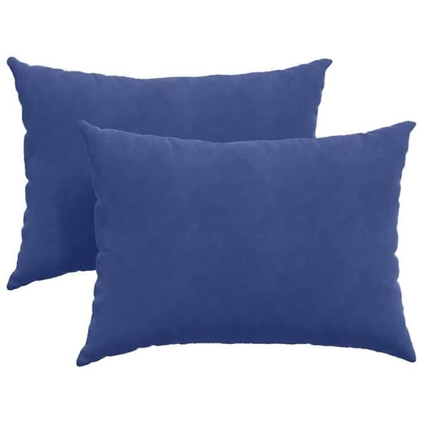 Soffkuddar - EXKLUSIV HEM - 2 stycken - Kordflod - Polisbla - 70 x 50 cm Blå polis