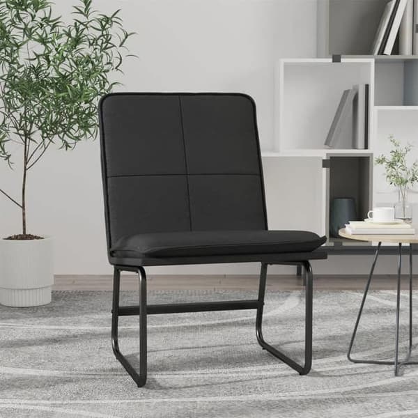Maison Exclusive - Sengebænk Sort 54x75x76 cm Simil læder