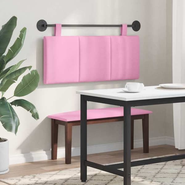 Maison Exclusive - Hängande sänggavel Rosa Tyg