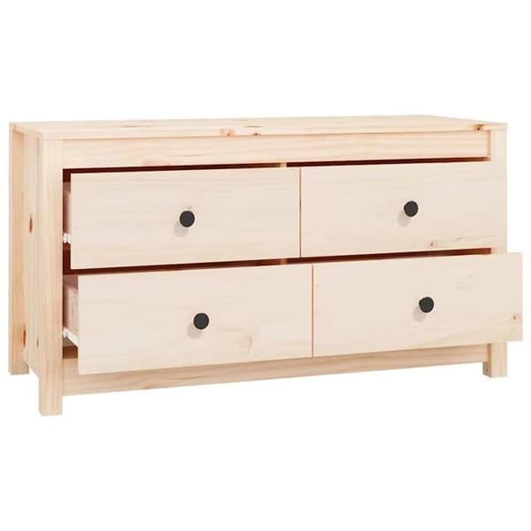 Maison Exclusive - Sivukaappi 100x40x54 cm Massiivipuu