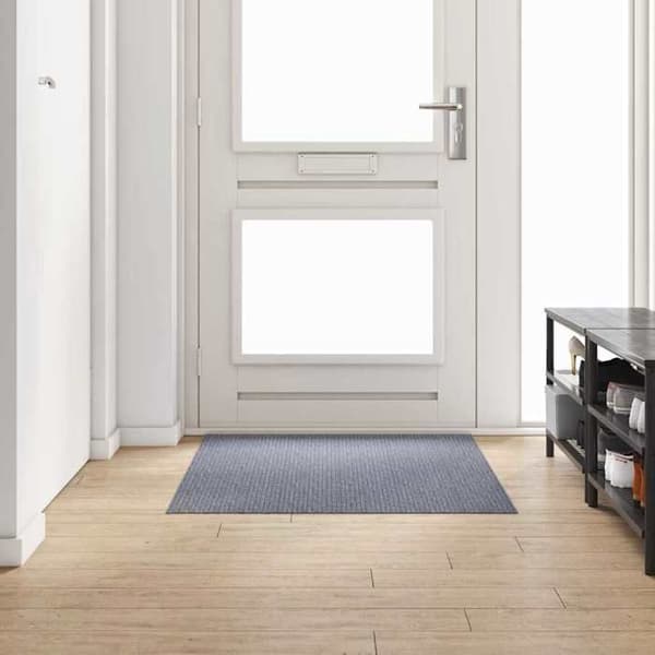 Maison Exclusive - Lys grå gang tæppe 100 x 150 cm stof