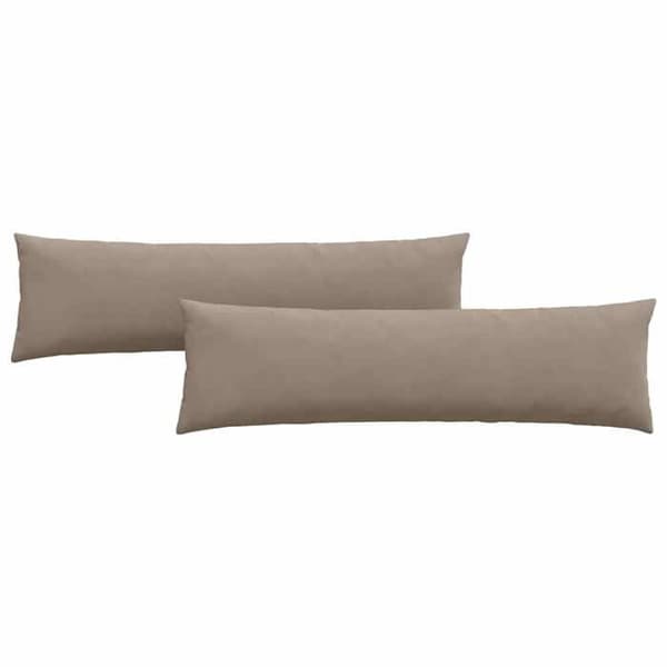 Soffkuddar - EXKLUSIVT HEM - 145 x 40 cm - Taupe - Polyester - Dragkedjefodral Mol