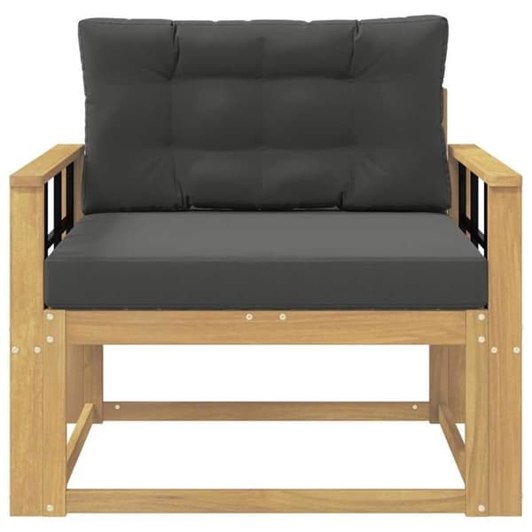 Maison Exclusive - Utomhussoffa i vit polyester