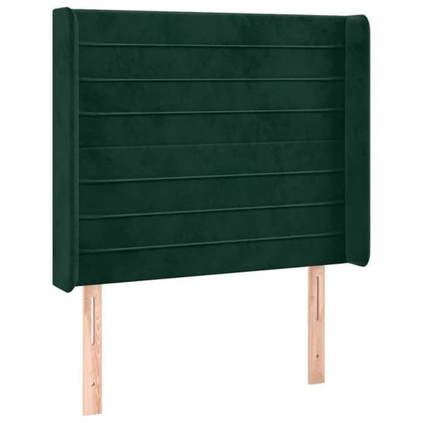 Maison Exclusive - LED-pääty vihreä 103x16x118/128 cm sametti
