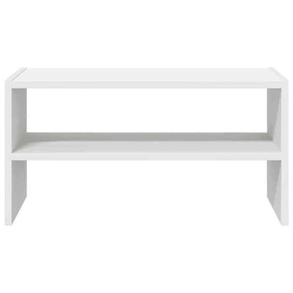 Maison Exclusive - Stabelbar skohylde hvid 60x30x30,5 cm Vit