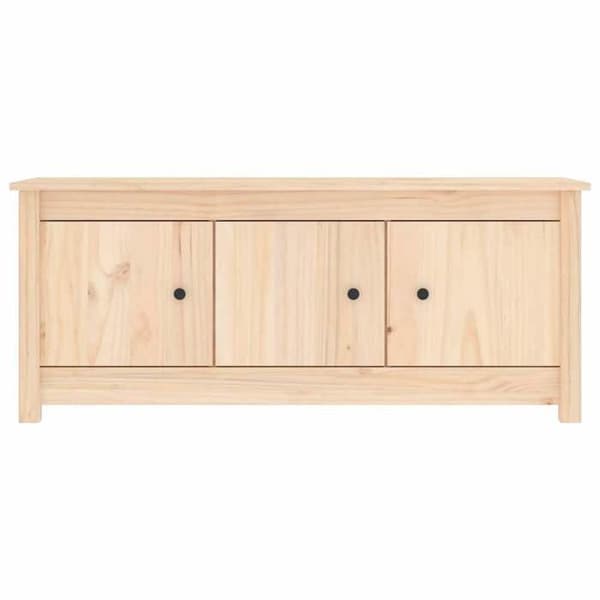 Maison Exclusive - Kengäteline 110x38x45,5 cm Massiivipuu