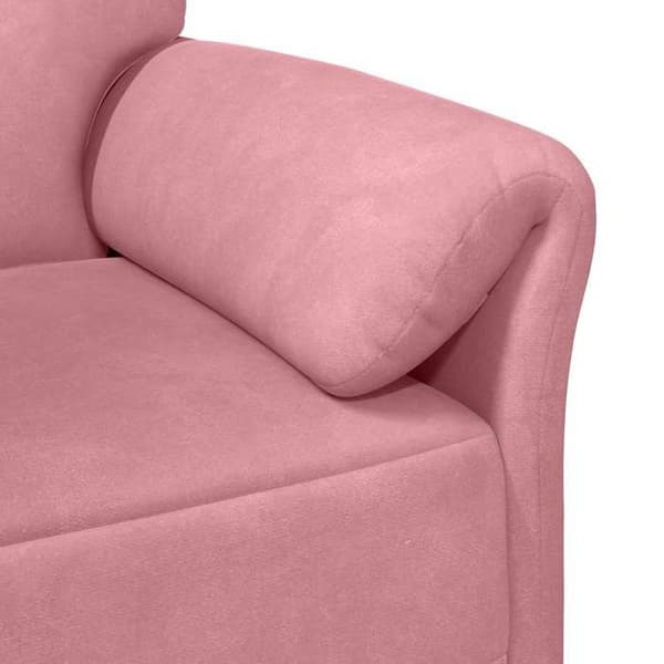 Maison Exclusive - Sofa 3 pladser Rosa 198 x 83 x 95 cm Velour