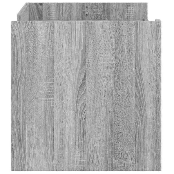 Maison Exclusive - Sofabord sonoma grå 100x50x50 cm ingeniørtræ