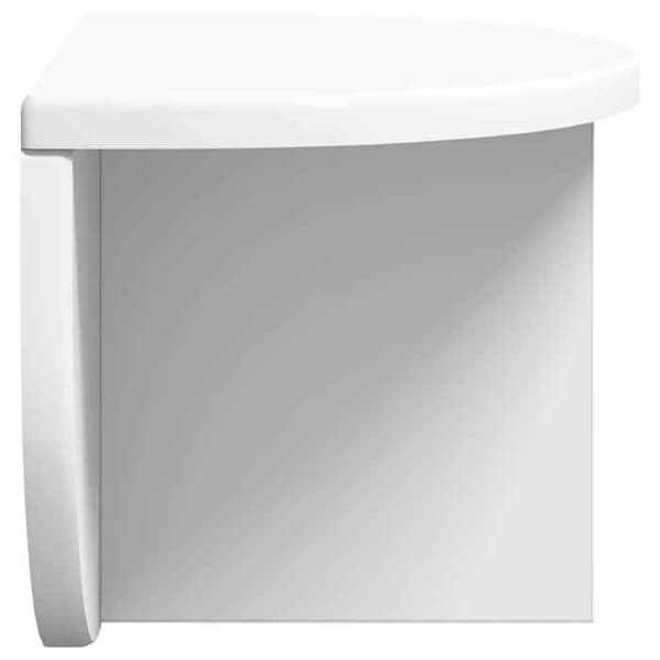 Maison Exclusive - Vägghylla Montering vägg Vit 38 x 19 x 19 cm