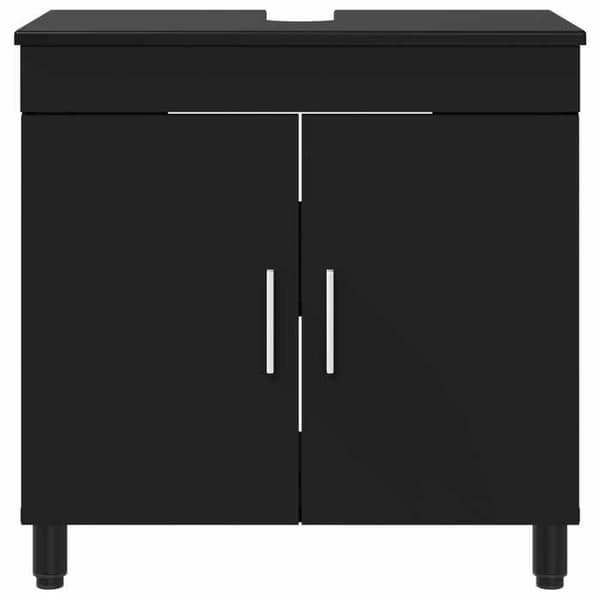 Maison Exclusive - Badeværelsesvaskeskab Sort 60 x 35 x 60 cm