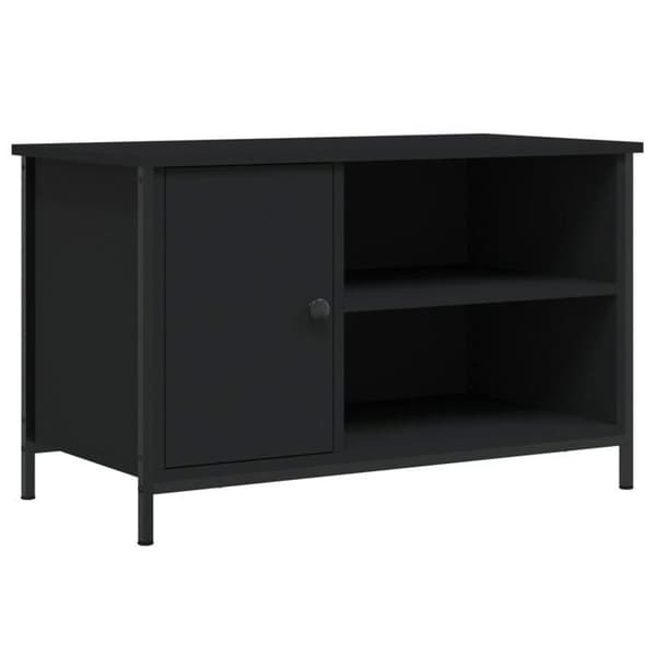 Maison Exclusive - TV-møbel Sort 80x40x50 cm Ingeniørtræ